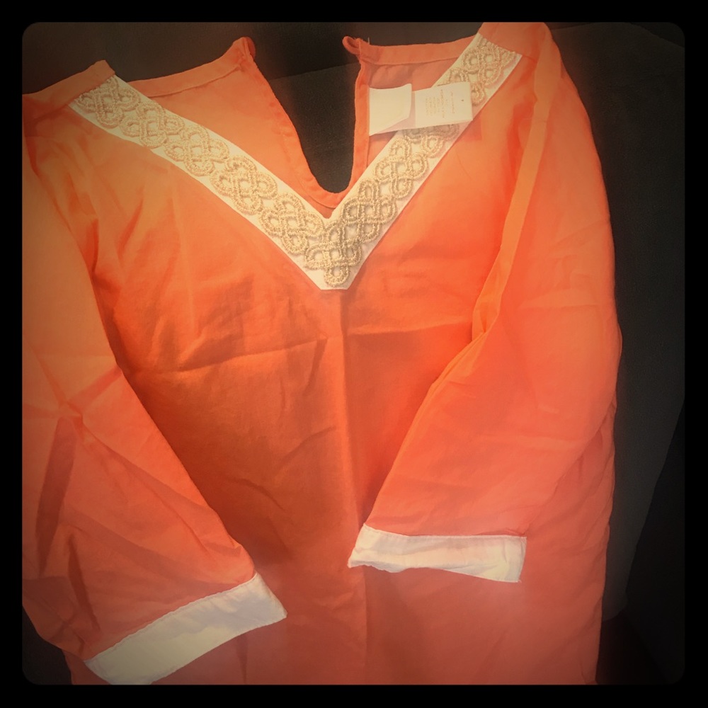 Janie and Jack EUC tunic/coverup size 4